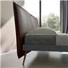 Letto Matrimoniale di Design con Cuscini - Leda