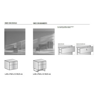 5-Drawer Wooden Tallboy - Onice | ISA Project