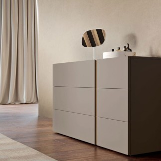 Modern Wooden Dresser with 3 Drawers - Onice | ISA Project