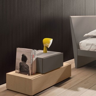 Modular Bedside Table in Wood 2 Drawers - Compongo | ISA Project