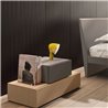 Modular Bedside Table in Wood 2 Drawers - Compongo