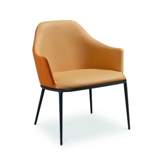 Fabric or Leather Armchair - Lea | Midj