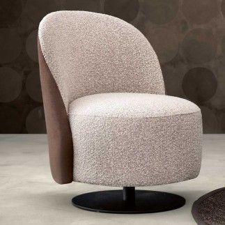 Modern Design Armchair in Fabric - Ebe | ISA Project