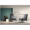 Design Armchair with Armrests - Angy