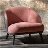 Modern Upholstered Fabric Armchair - Donder