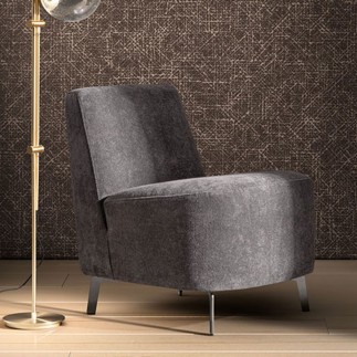 Modern Living Room Armchair in Fabric - Dory | ISA Project