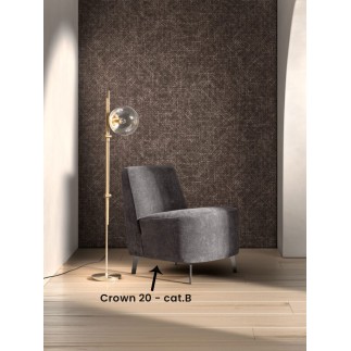 Modern Living Room Armchair in Fabric - Dory | ISA Project