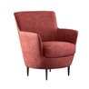 Comfortable Design Armchair with Backrest and Armrests - Moon