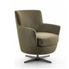 Comfortable Design Armchair with Backrest and Armrests - Moon