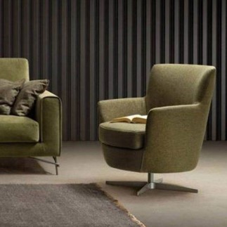 Comfortable Design Armchair with Armrests - Moon | ISA Project