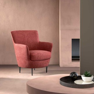 Poltrona Comoda di Design con Braccioli - Moon | ISA Project