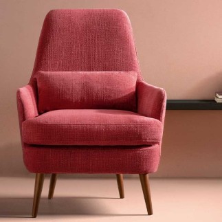 Upholstered High-Back Armchair - Gemma | ISA Project