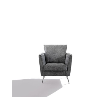 Design Swivel Armchair in Eco-Leather - Skim | ISA Project