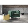 Square Design Armchair with Armrests - Synthesis