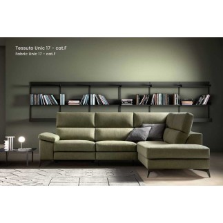 Corner Sofa with Pull Out Seat - Space Look N°2 | Samoa Divani