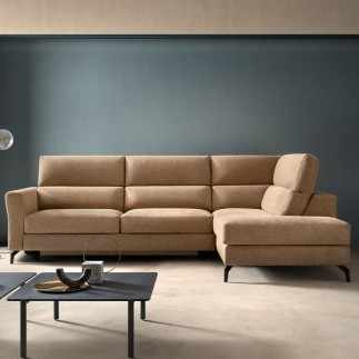 Sofa with Chaise Lounge - Space Spark | Samoa Divani