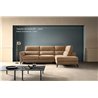 Sofa with Chaise Lounge and Extendible Seat - Space Spark