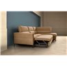 Sofa with Chaise Lounge and Extendible Seat - Space Spark