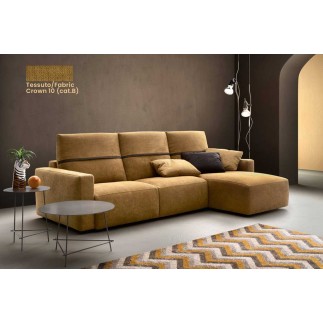 3-Seat Sofa with Chaise Longue - Deep Real BR19