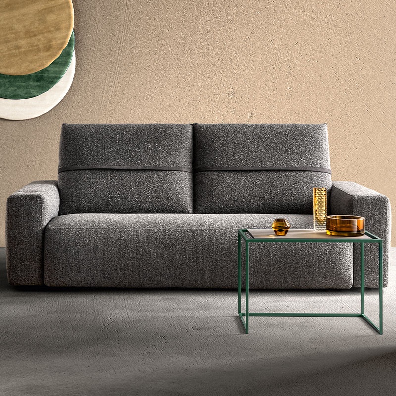 Padded Fabric Sofa - Deep Real BR24 | Samoa Divani