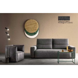 Padded Fabric Sofa - Deep Real BR24 | Samoa Divani