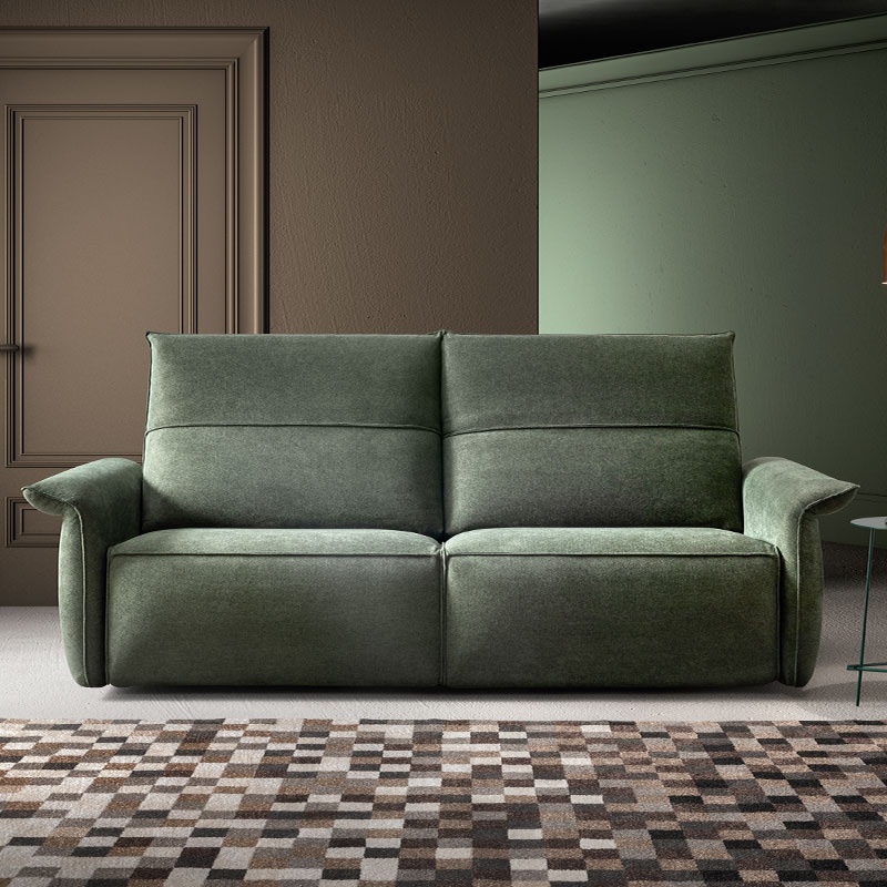 Fabric Linear Sofa - Deep Vibe | Samoa Divani