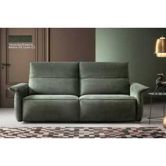 Fabric Linear Sofa - Deep Vibe