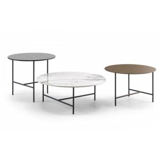 Round Design Coffee Table for Living Room - Level | Samoa Divani