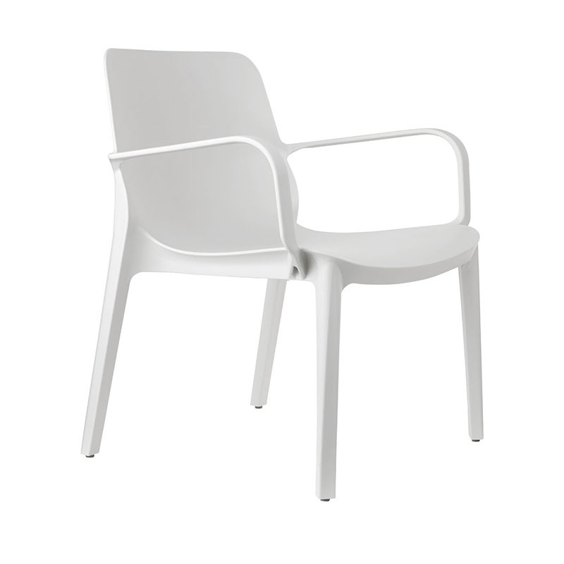 Modern Armchair with Armrests - Ginevra Lounge | Scab