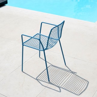 Steel Chair with Armrests - Summer | Scab