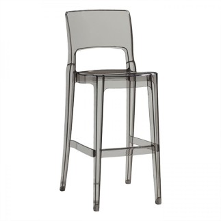 High Transparent Kitchen Stool - Isy | Scab