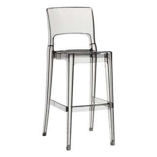 High Transparent Kitchen Stool - Isy