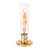 Steel and glass Lantern / Bioethanol fireplace - Spin