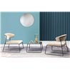 Upholstered Velvet Armchair - Lisa Lounge