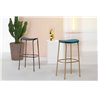 High Upholstered Velvet Stool - Trick Pop