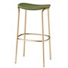 High Upholstered Velvet Stool - Trick Pop