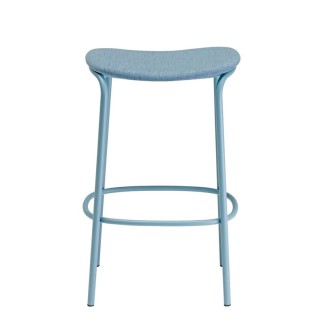 High Upholstered Velvet Stool - Trick Pop | Scab