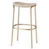 High Upholstered Velvet Stool - Trick Pop