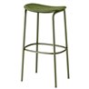 High Upholstered Velvet Stool - Trick Pop