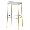 High Upholstered Velvet Stool - Trick Pop