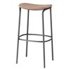 High Upholstered Velvet Stool - Trick Pop