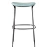 High Upholstered Velvet Stool - Trick Pop