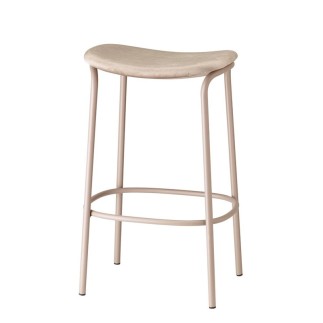 High Upholstered Velvet Stool - Trick Pop | Scab