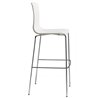 High Kitchen Stool with Backrest - Alice