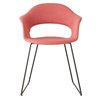 Sled Chair Upholstered in Fabric - Lady B Pop