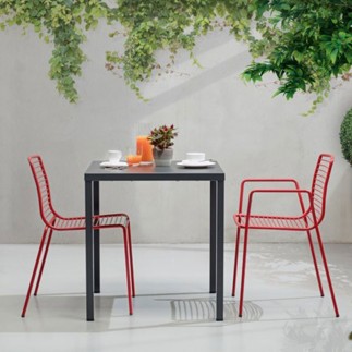 80x80 Square Outdoor Table - Summer | Scab