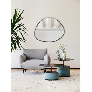 Padded Fabric Armchair - Area | Midj