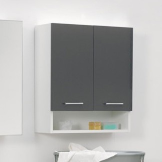 Laundry Wall Cabinet with Shelf - Quadro