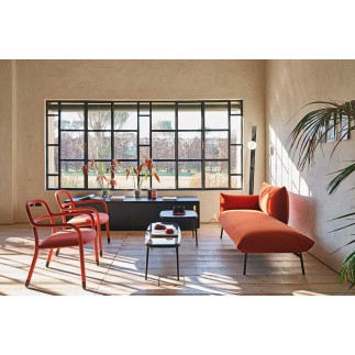 Fabric Dormeuse Sofa - Area | Midj