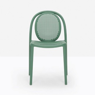 100% Recycled Stackable Outdoor Chair - Remind | IsaProject